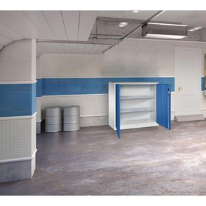 Produktbild für Werkzeugschrank CP-Möbel 8531-000, aus Metall, grau / blau