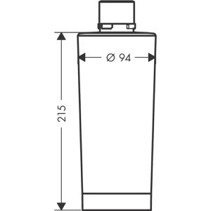 Produktbild für Wasserfilter-Ersatzfilter hansgrohe Aqittura Ionen-Tauscher