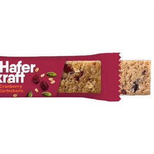 Produktbild für Müsliriegel Corny Haferkraft Cranberry-Kürbiskern
