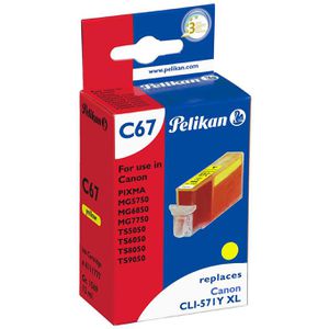 Produktbild für Tinte Pelikan für Canon CLI-571Y XL