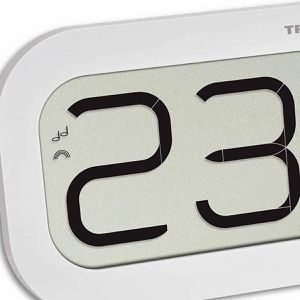 Produktbild für Wanduhr TFA 60.4514.02 Bimbam, Kunststoff, digital, Funkuhr