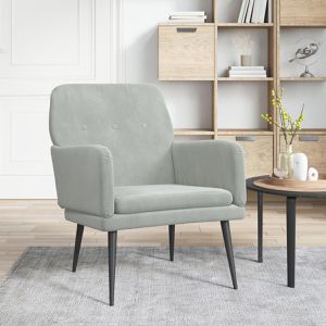 Produktbild für Loungesessel vidaXL 351404, hellgrau