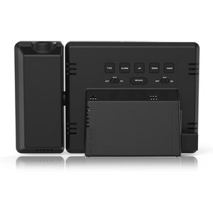 Produktbild für Wecker Hama 186332 Plus Charge schwarz, digital