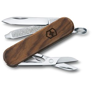 Produktbild für Taschenmesser Victorinox Classic SD Wood 0.6221.63, braun