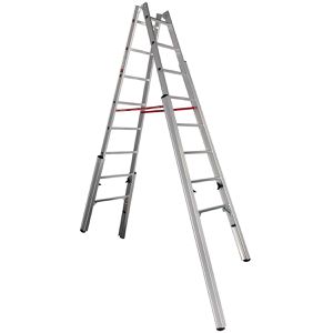 Produktbild für Stehleiter Euroline Nr. 30576, 3057608, beidseitig begehbar
