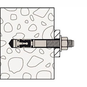 Produktbild für Schwerlastdübel Fischer FBN II 12/10, verzinkt