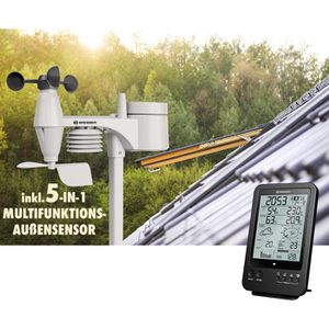 Produktbild für Wetterstation Bresser 7002510, 5-in-1, Funk, digital