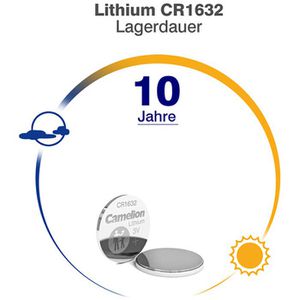 Produktbild für Knopfzelle Camelion CR1632