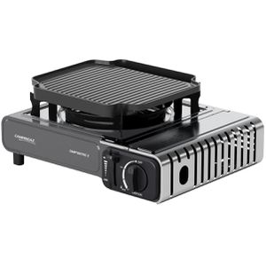 Produktbild für Gaskocher Campingaz 2214202, Camp Bistro 3 mit Grillplatte