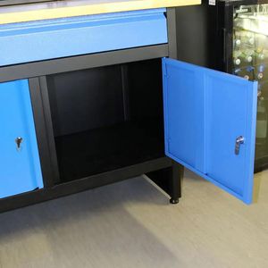 Produktbild für Werkbank Güde GW 2T, 40470, blau