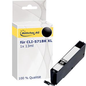 Produktbild für Tinte Böttcher-AG für Canon CLI-571BK XL