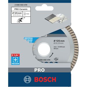 Produktbild für Trennscheibe Bosch PRO Ceramic, 2608602479