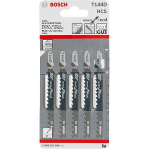 Produktbild für Stichsägeblätter Bosch Speed for Wood T 144 D