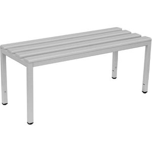 Umkleidebank Lüllmann 801130, Sitzfläche Kunststoff, 200 cm