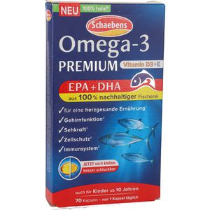 Omega-3 Schaebens Premium, 70 Kapseln