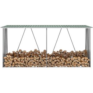 Produktbild für Holzunterstand vidaXL Holzlagerschuppen, grün
