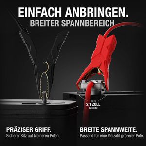 Produktbild für Batterieanschlusskabel NOCO Boost HD GBC003 Zange