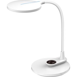 Schreibtischlampe Hansa Horizon, weiß, LED, dimmbar