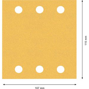 Produktbild für Schleifpapier Bosch Expert C470, Körnung 60-240, Set