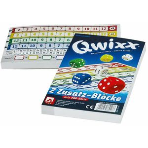 Produktbild für Spielblock NSV 4016, Qwixx Original, 2 Stück