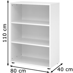 Produktbild für Aktenregal Hammerbacher Serie 9 Advanced, Holz