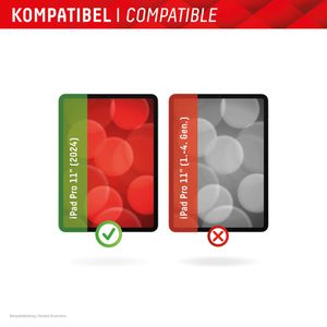 Produktbild für Displayschutzfolie Displex Tablet Glass 2D, 9H