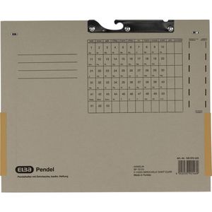 Produktbild für Pendelhefter Elba 100570025, A4, grau