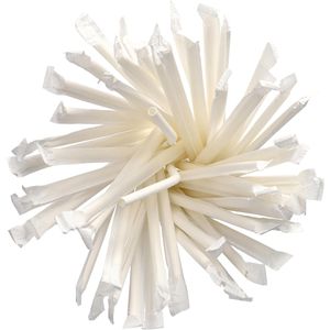 Produktbild für Strohhalme Papstar 88629 pure, aus Papier