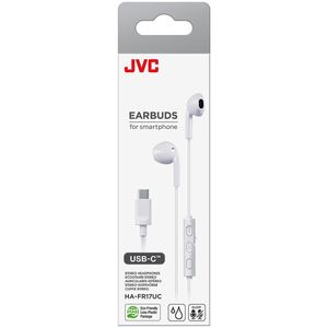 Produktbild für Kopfhörer JVC HA-FR17UC, weiß