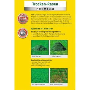 Produktbild für Rasensamen Wolf-Garten L-TP 50 Trocken-Rasen