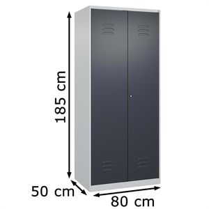 Produktbild für Mehrzweckschrank CP-Möbel Classic Plus abschließbar, anthrazit