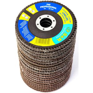 Fächerschleifscheibe S&R 137.115.020, Set