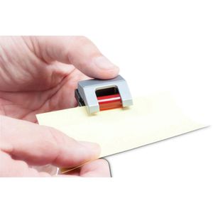 Produktbild für Planhalter-Rollenclips Maul Hebel 6241094, silber