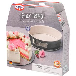 Produktbild für Backform Dr.Oetker-Küchenhelfer mit Flachboden, aus Stahl