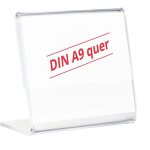 Tischaufsteller Böttcher-AG A9 quer