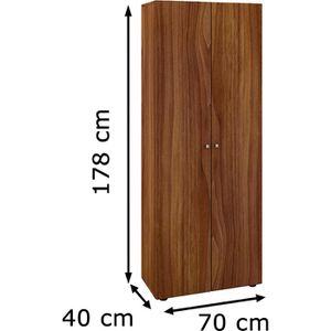 Mehrzweckschrank nussbaum - günstig kaufen - Böttcher AG