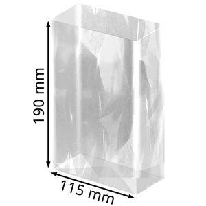 Produktbild für Geschenktüte Folia 281/00 neutral, transparent