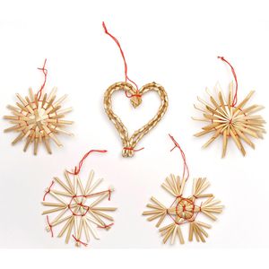 Produktbild für Weihnachtsbaumschmuck BRUBAKER 8011, 3,5-6,5 cm