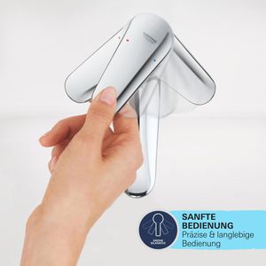 Produktbild für Waschtischarmatur GROHE Start S-Size, 235502432, schwarz matt