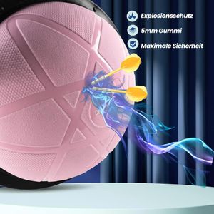 Produktbild für Balance-Ball DH-FitLife Yoga, mit Luftpumpe &amp; Fitnessbändern