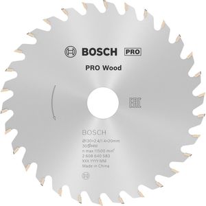 Kreissägeblatt Bosch PRO Wood, 2608640583