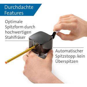 Produktbild für Spitzmaschine Dahle 144, mit Kurbel