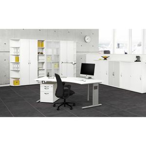 Produktbild für Rollcontainer Geramöbel Flex, Holz, weiß