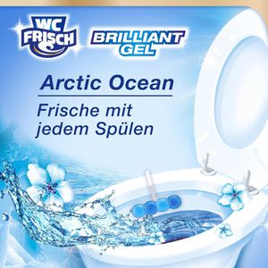 Produktbild für WC-Duftspüler WC-Frisch Brilliant Gel Arctic Ocean