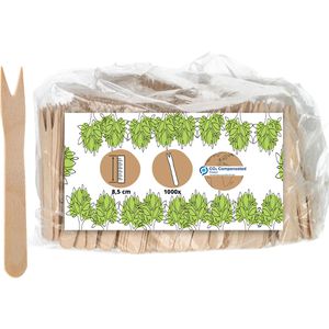 Einwegbesteck Biozoyg DSE05282, Holz