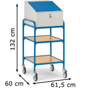 Produktbild für Stehpult Fetra 5844, aus Metall