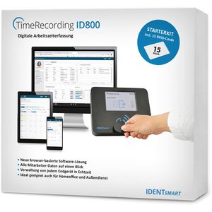 Produktbild für Zeiterfassungssystem IDENTsmart ID800 Basic