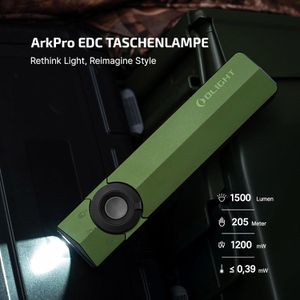 Produktbild für Taschenlampe Olight Arkpro, LED, aufladbar