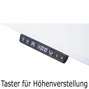 Produktbild für Schreibtisch Hammerbacher XMKA 19, nussbaum/silber