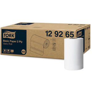 Putztuchrolle Tork Advanced, 129265, W5, aus Zellstoff, weiß